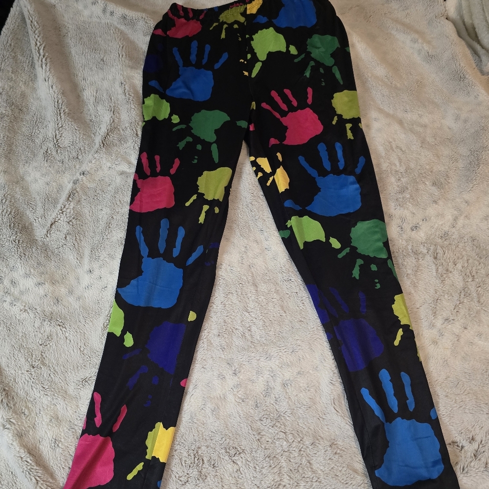 Colorful Handprint Set NWOT - Picture 5 of 6